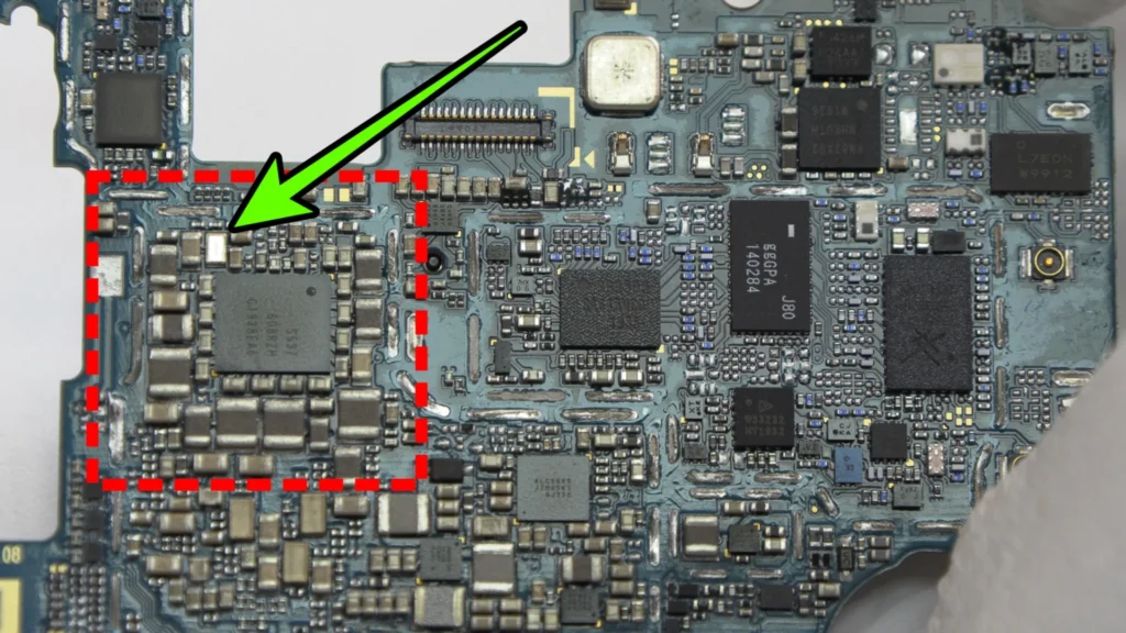 PMIC cristal oscilador, diagnosticar celular